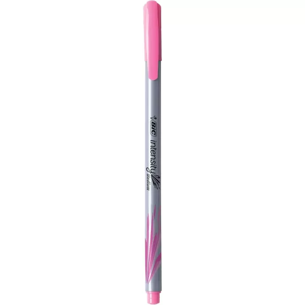 BIC Intensity Fineliner Marker Pen Fine Point 04 mm Assorted Colors 10Count Model Number FPINFAP10Medium Point