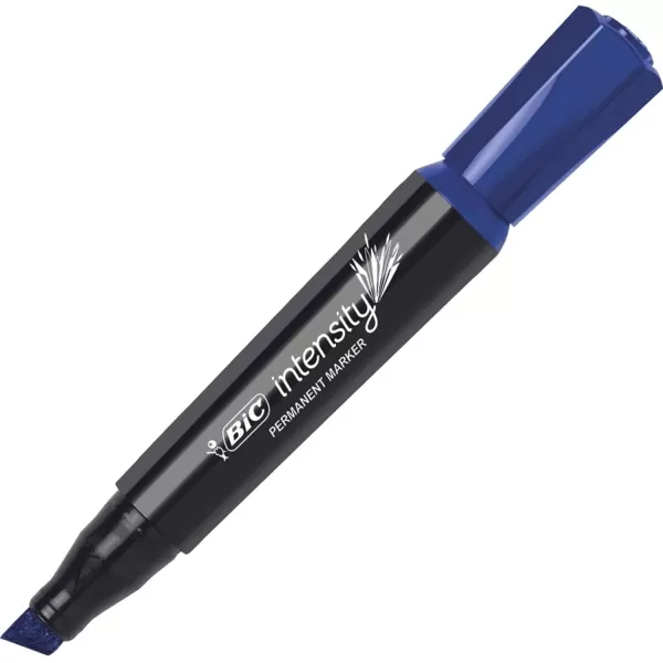 BIC Intensity Permanent Marker Tank style Chisel Tip  Box of 36 Assorted Markers