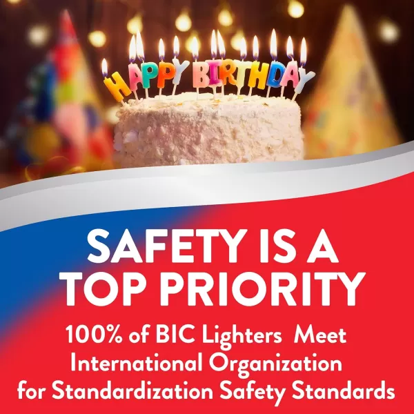 BIC Mini Pocket Lighters Assorted Bright Colors 50Count Tray Safe and Reliable ChildResistant Lighters
