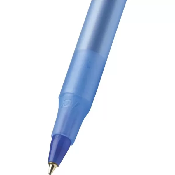 BIC Round Stic Xtra Life Blue Ballpoint Pens Medium Point 10mm 60Count Pack of Bulk Pens Flexible Round Barrel for Writing Comfort No 1 Selling Ballpoint Pens60 Count Pack of 2