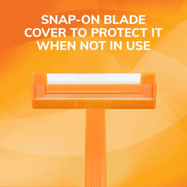 BIC Sensitive Disposable Razors for Men LongLasting 1 Blade Razors for Sensitive Skin 52 Count Shaving Razors52 Count Pack of 1