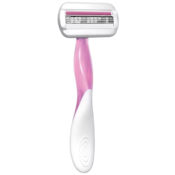 BIC Soleil Sensitive Womens Disposable Razors 3 Blades With Moisture Strip For a Silky Smooth Shave 3 Piece Razor SetPack of 2