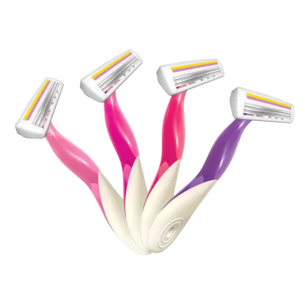 BIC Soleil Smooth Scented Womens Disposable Razors 3 Blades With Moisture Strip For a Silky Smooth Shave 10 Piece Razor Set10 Count Pack of 1