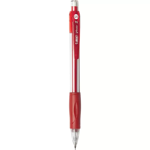 BIC Velocity Strong Lead Mechanical Pencils With Colorful Barrel Thick Point 09mm 5Count Pack Mechanical Pencils With Erasers2 Count Pack of 1