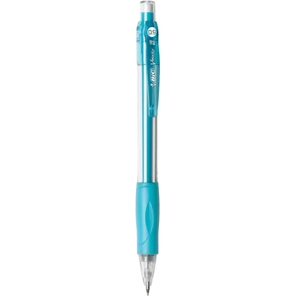 BIC Velocity Strong Lead Mechanical Pencils With Colorful Barrel Thick Point 09mm 5Count Pack Mechanical Pencils With Erasers2 Count Pack of 1
