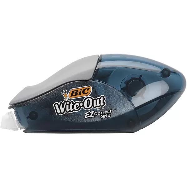 BIC WiteOut Brand EZ Correct Grip Correction Tape 335 Feet 2Count Pack of white Correction Tape Fast Clean and Easy to Use TearResistant Tape Office or School Supplies