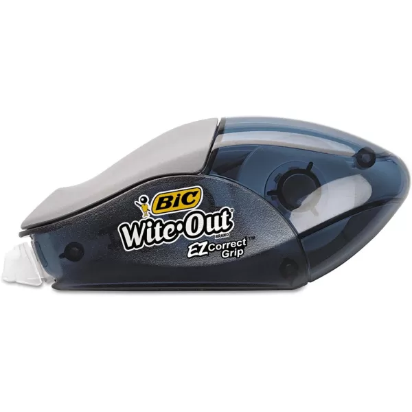 BIC WiteOut Brand EZ Correct Grip Correction Tape 335 Feet 2Count Pack of white Correction Tape Fast Clean and Easy to Use TearResistant Tape Office or School Supplies