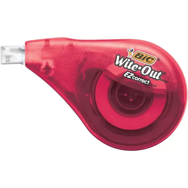 BIC WiteOut EZ Correct Correction Tape White Pack of 1010 Count
