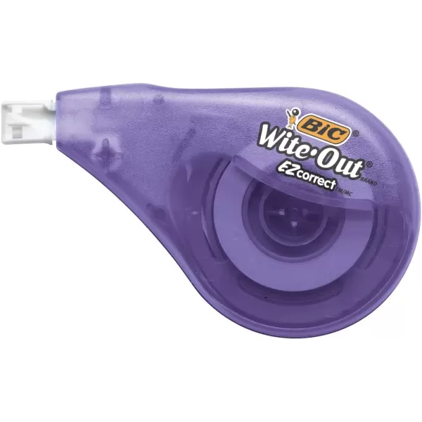 BIC WiteOut EZ Correct Correction Tape White Pack of 1010 Count