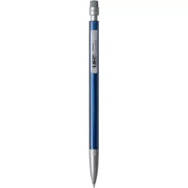 BIC XtraPrecision Mechanical Pencil Metallic Barrel Fine Point 05mm 24Count Doesnt Smudge and Erases Cleanly48 Count Pack of 12