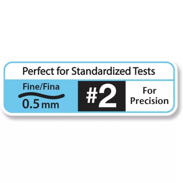 BIC XtraPrecision Mechanical Pencil Metallic Barrel Fine Point 05mm 24Count Doesnt Smudge and Erases Cleanly48 Count Pack of 12