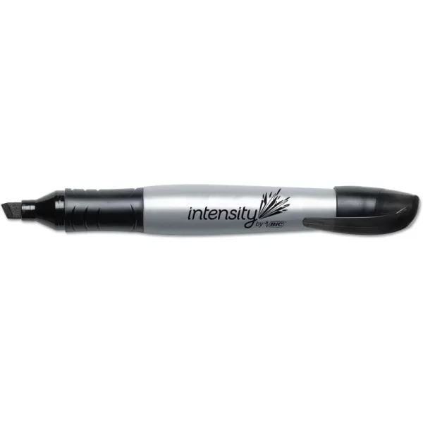 BIC Marking Permanent Marker Chisel Tip Black 12CountBlack