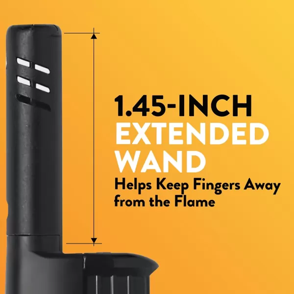 imageBIC EZ Reach Candle Lighter The Ultimate Lighter with Wand for Candles Assorted Designs 12 Count Pack of Lighters