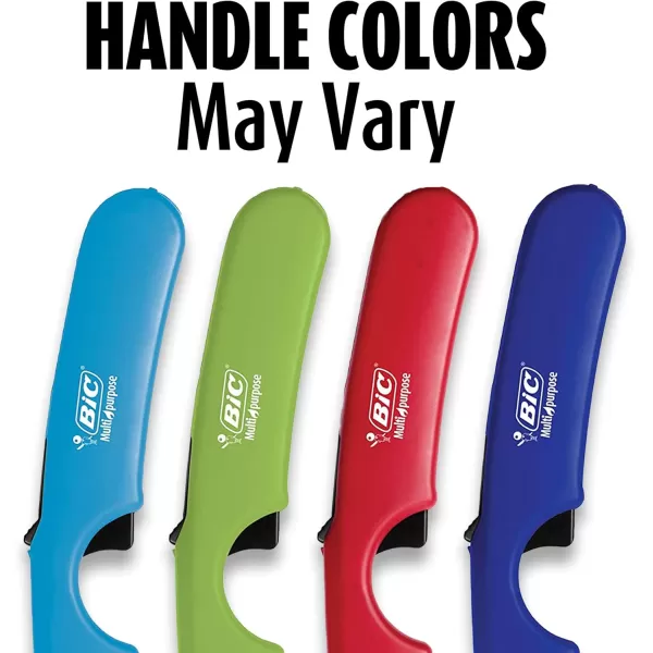 imageBIC MultiPurpose Classic Edition Lighter ampamp Flex Wand Lighter 2Pack Colors May Vary