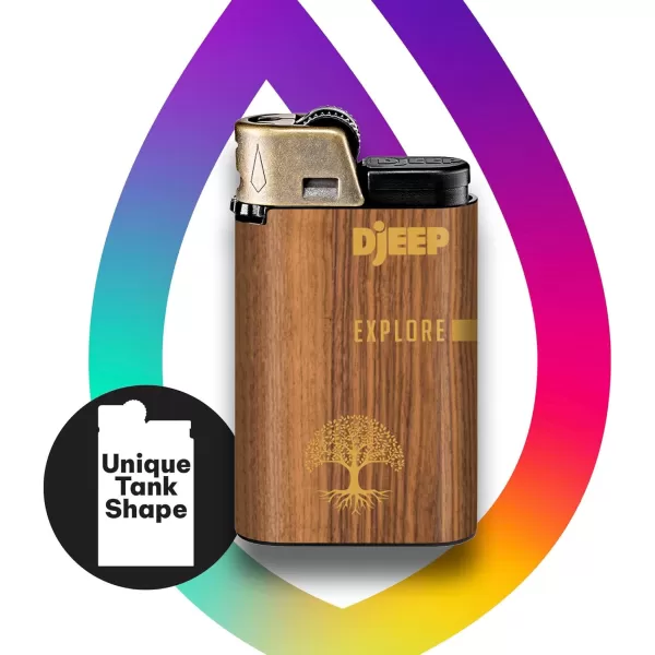 imageDJEEP Elegant Collection Pocket Lighters Marbled Unique Designs LongLasting 4Count Pack of Disposable Lighters Great Stocking StuffersBold