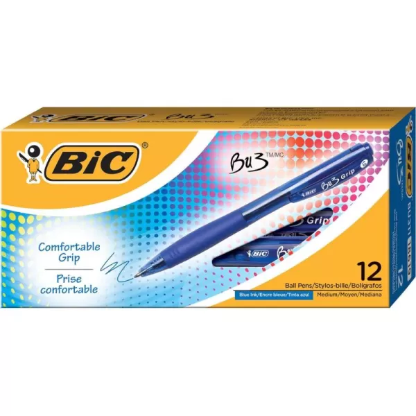 imageBIC Ballpoint Retractable Pens BU311BE Blue