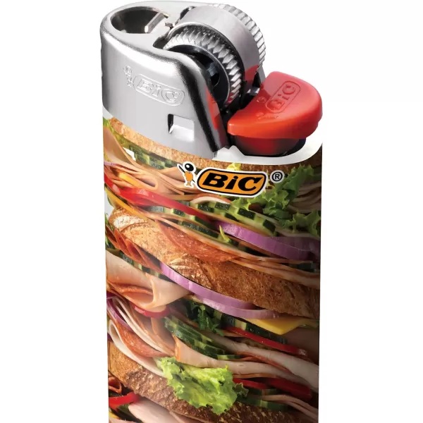 imageBIC Pocket Lighter Special Edition Favorites Collection Assorted Unique Lighter Designs 50 Count Tray of LightersFavorites