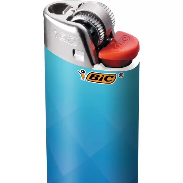 imageBIC Special Edition Geometric Series Maxi Pocket Lighters 8CountGeometric
