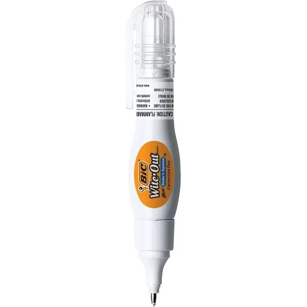 imageBIC WiteOut Brand Mini Shake n Squeeze Correction Pen 4ml White 2Count