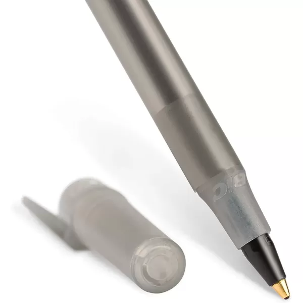imageBIC PENS Large Bulk Pack of 240 Ink Pens Bic Round Stic Xtra Life Ballpoint  Medium point 10 mm 120 Black ampamp 120 Blue Pens in Box Combo Pack