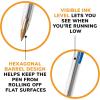 imageBIC Cristal Xtra Smooth Ballpoint Pen Medium Point 10mm Blue 24CountBlue