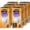imageBIC Cristal Xtra Smooth Black Ballpoint Pens Reliable Medium Point 10mm 12Count PackBlack Cristal Xtra Smooth