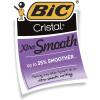 imageBIC Cristal Xtra Smooth Black Ballpoint Pens Reliable Medium Point 10mm 12Count PackBlack Cristal Xtra Smooth