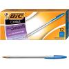 imageBIC Cristal Xtra Smooth Black Ballpoint Pens Reliable Medium Point 10mm 12Count PackBlue Cristal Xtra Smooth