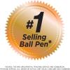 imageBIC Round Stic Xtra Life Blue Ballpoint Pens Medium Point 10mm 500Count Pack of Bulk Pens Flexible Round Barrel for Writing Comfort No 1 Selling Ballpoint Pens