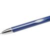 imageBIC Atlantis Exact Retractable Ball Pen Fine Point 07 mm Blue 12Count packaging may varyBlue