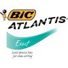 imageBIC Atlantis Exact Retractable Ball Pen Fine Point 07 mm Blue 12Count packaging may varyBlue