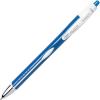imageBIC Atlantis Exact Retractable Ball Pen Fine Point 07 mm Blue 12Count packaging may varyBlue