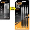 imageBIC Atlantis Original Retractable Ball Pen Medium Point 10 mm Black 4CountBlack