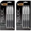 imageBIC Atlantis Original Retractable Ball Pen Medium Point 10 mm Black 4CountBlack