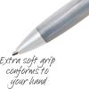 imageBIC Glide Ultra Comfort Retractable Ballpoint Pens Medium Point 10mm Black Assorted Barrel Colors 1Count Pack1 Count Pack of 3