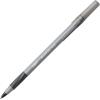 imageBIC Round Stic Grip XtraComfort Ballpoint Pens Medium Point 12 mm Gray Barrel Black Ink Pack Of 12 Pens12 Count Pack of 1