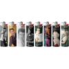 imageBIC Special Edition Icons Series Maxi Pocket Lighters Elvis Presley and Marilyn Monroe Set of 8 LightersIcons