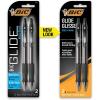 imageBIC Velocity Bold Retractable Ball Pen Bold Point 16mm Black 2 Count Great for Everyday Writing