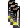 imageBIC Glide Ultra Comfort Retractable Ballpoint Pens Medium Point 10mm Black Assorted Barrel Colors 1Count Pack1 Count Pack of 3