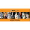 imageBIC Special Edition Icons Series Maxi Pocket Lighters Elvis Presley and Marilyn Monroe Set of 8 LightersIcons