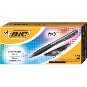 imageBIC Ballpoint Retractable Pens BU311BK Black