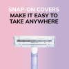 imageBIC Silky Touch Womens Disposable Razors 2 Blades For a Sensitive Soothing and Comfortable Shave 18Count
