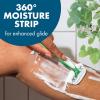 imageBIC Soleil Escape Womens Disposable Razors With 5 Blades for a Sensorial Experience and Comfortable Shave Pack of Jasmine ampamp Eucalyptus Scented Handle Shaving Razors for Women 4 Count