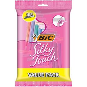 imageBIC Silky Touch Womens Disposable Razors 2 Blades For a Sensitive Soothing and Comfortable Shave 18Count
