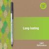 imageBIC Ecolutions Round Stic Ballpoint Pens Medium Point 10mm 50Count Pack Blue Ink Pens Made from 97 Recycled PlasticBlack