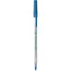imageBIC Ecolutions Round Stic Ballpoint Pens Medium Point 10mm 50Count Pack Blue Ink Pens Made from 97 Recycled PlasticBlue