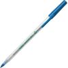 imageBIC Ecolutions Round Stic Ballpoint Pens Medium Point 10mm 50Count Pack Blue Ink Pens Made from 97 Recycled PlasticBlue