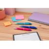 imageBIC 4Color Smooth Retractable Ballpoint Pens Medium Point 10mm 2Count Pack Multi Color Pens with Gradient Barrels