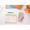 imageBIC 4Color Smooth Retractable Ballpoint Pens Medium Point 10mm 2Count Pack Multi Color Pens with Gradient Barrels