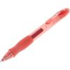 imageBIC Retractable Gel Ink Rollerball Pen Medium Point 07mm Translucent Red Barrel Ink Pack of 4  RLCP41ARED
